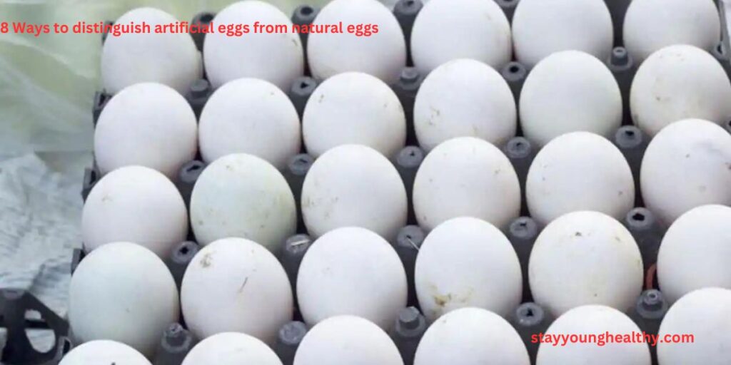 How to distinguish an artificial egg from a natural egg artificial eggs
