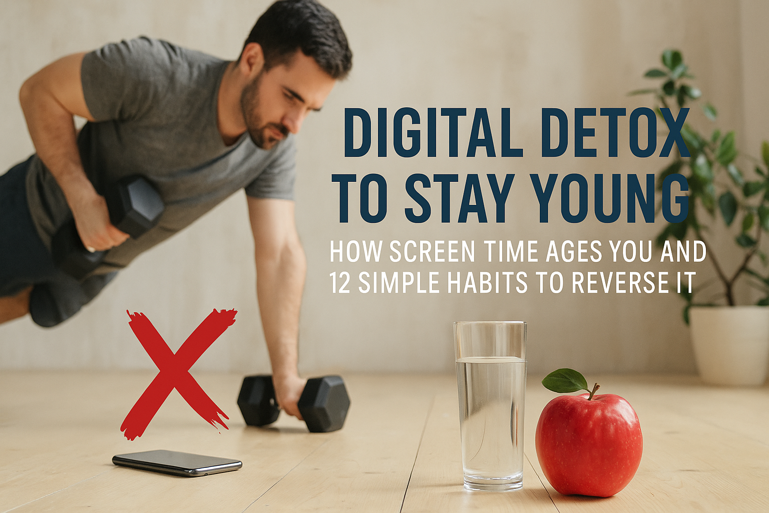 Digital Detox to Stay Young: How Screen Time Ages You and 12 Habits to ...