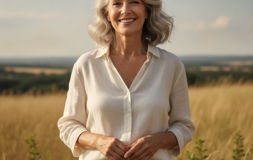 Healthy, radiant skin representing evidence-based anti-aging