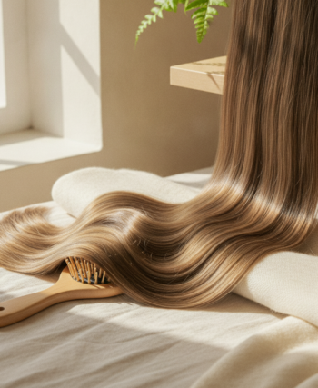Healthy hair strands representing evidence-based hair growth and hair loss guide