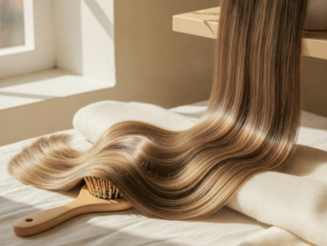 Healthy hair strands representing evidence-based hair growth and hair loss guide