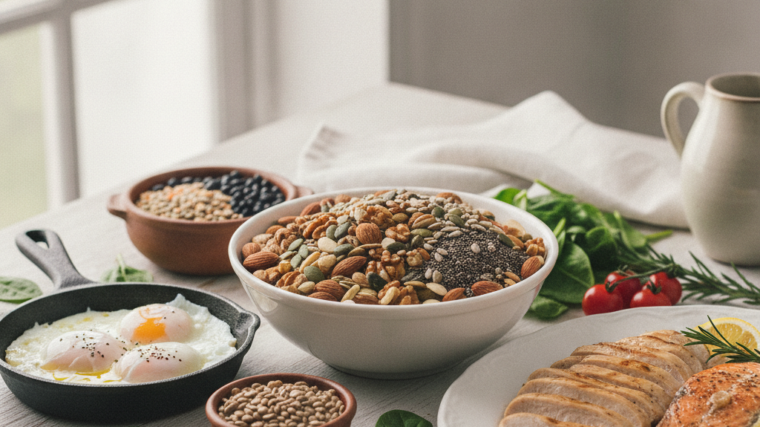 Protein and zinc-rich foods linked to healthy hair growth