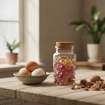 Biotin supplements and biotin-rich foods like eggs and nuts